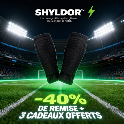 SHYLDOR™ – Protège-Tibias Anti-Choc pour Jeunes Joueurs